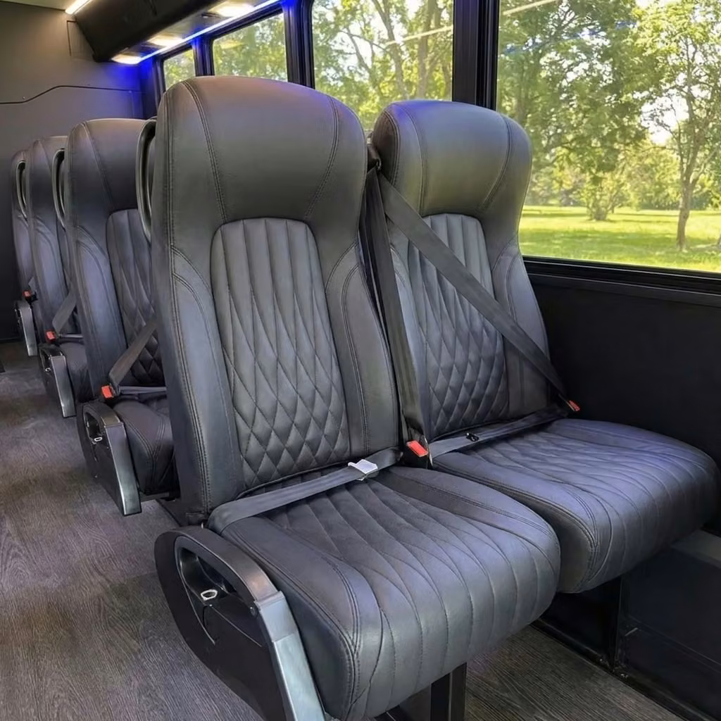 goleta 20 passenger minibus high back seats