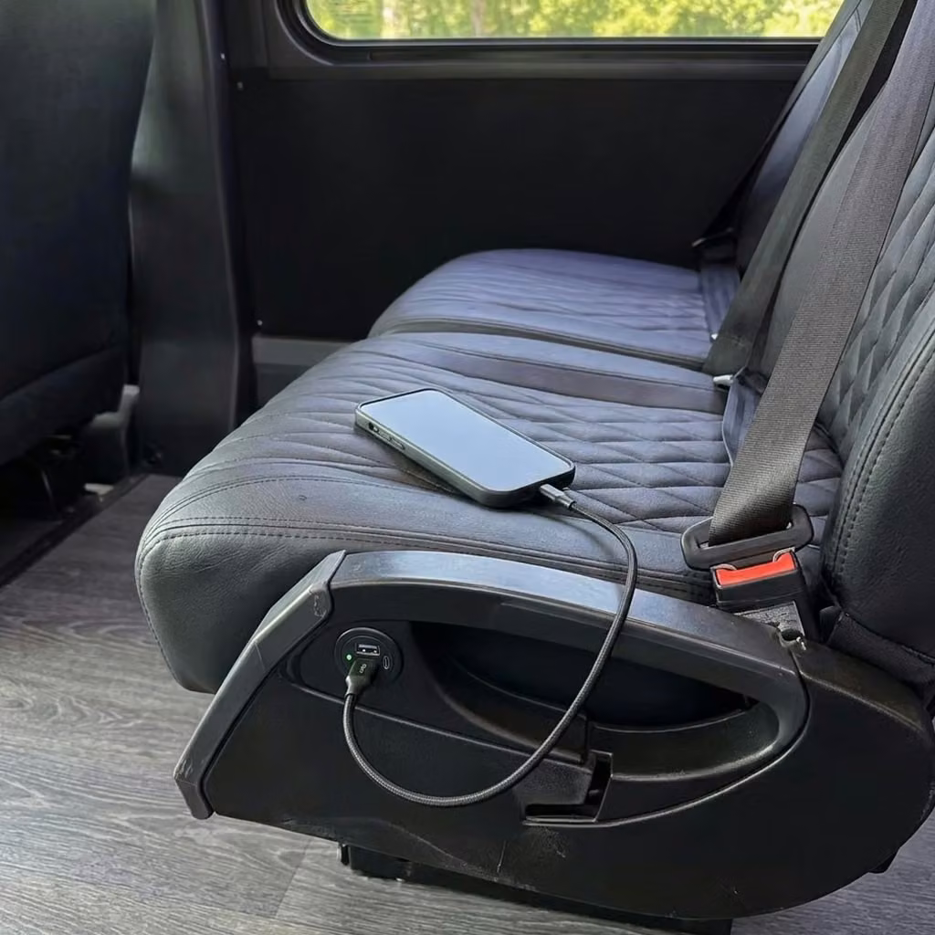 goleta 20 passenger minibus usb charging