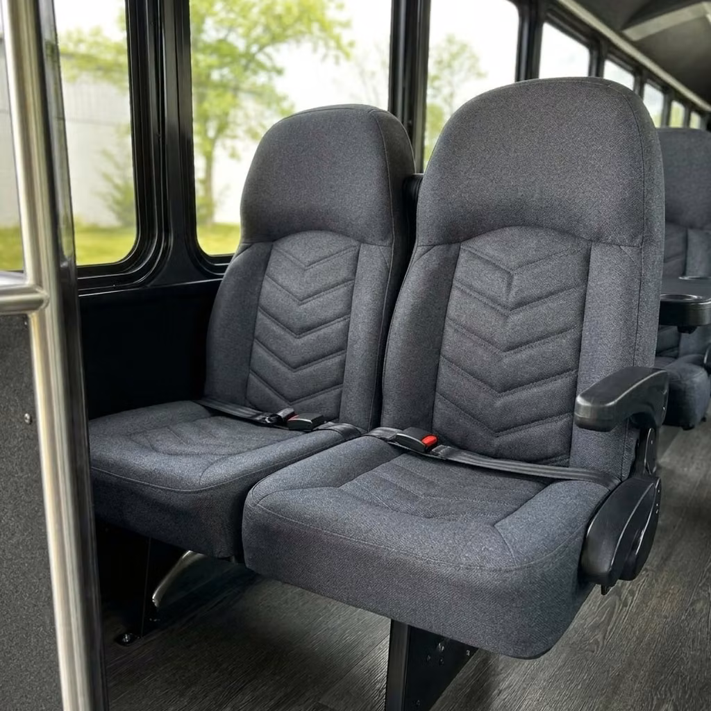 goleta 25 passenger minibus high back seats