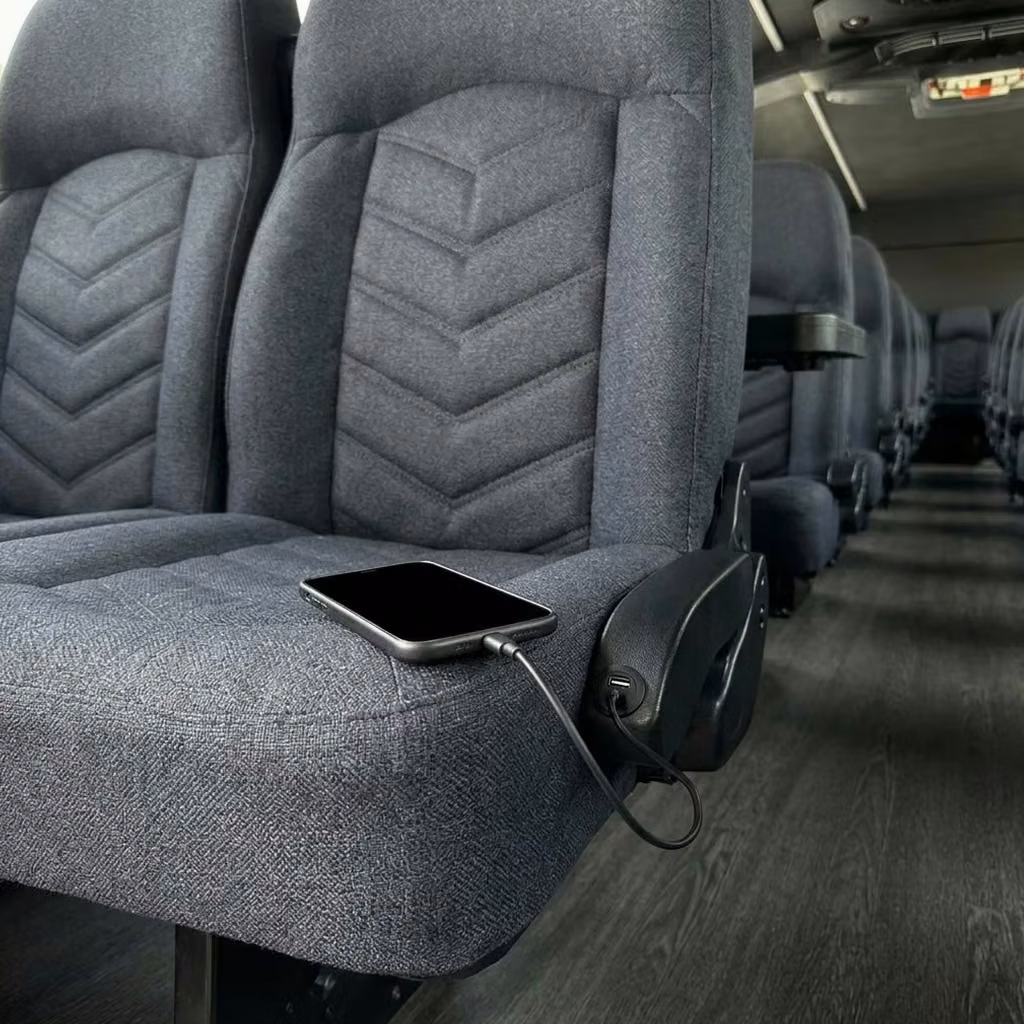 goleta 25 passenger minibus usb charging