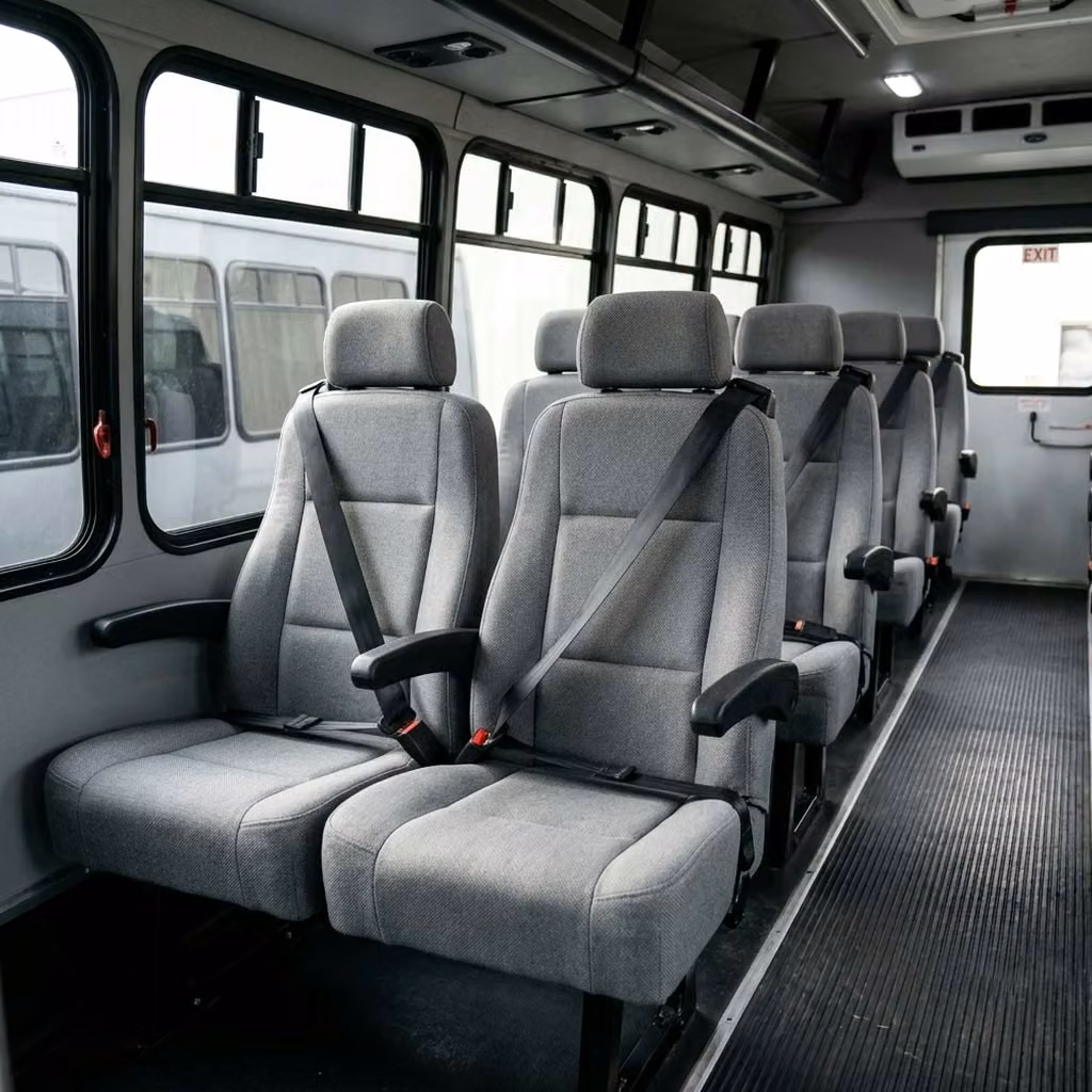 goleta 35 passenger minibus reclining seats
