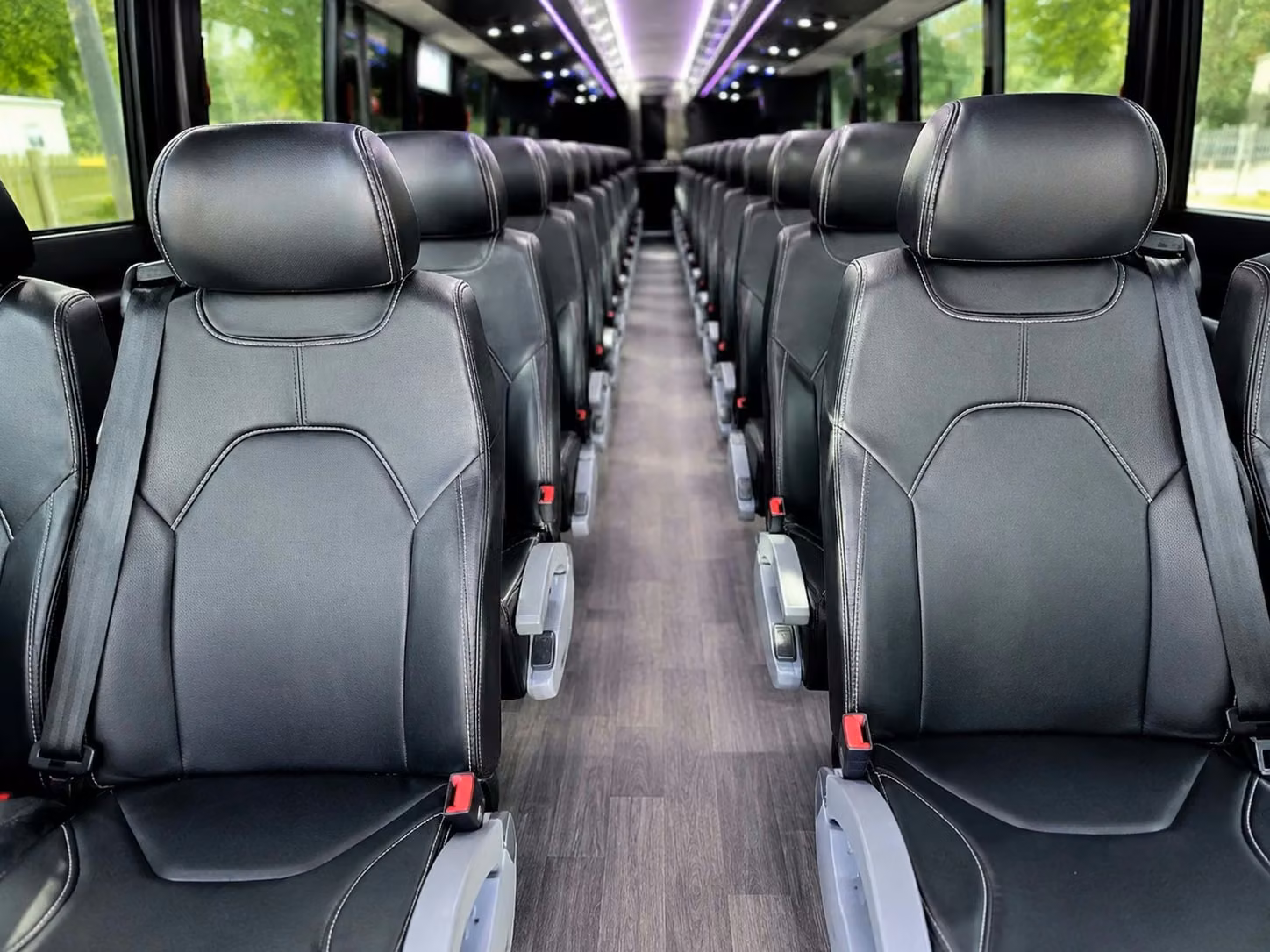 goleta charter bus interior 2