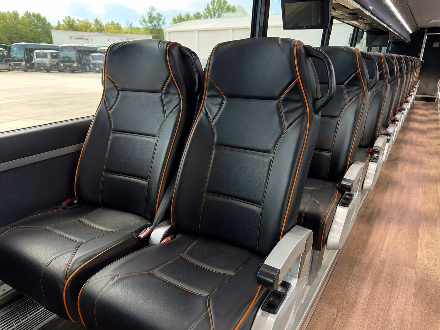 goleta full size 56 passenger charter buses for large goleta guest lists
