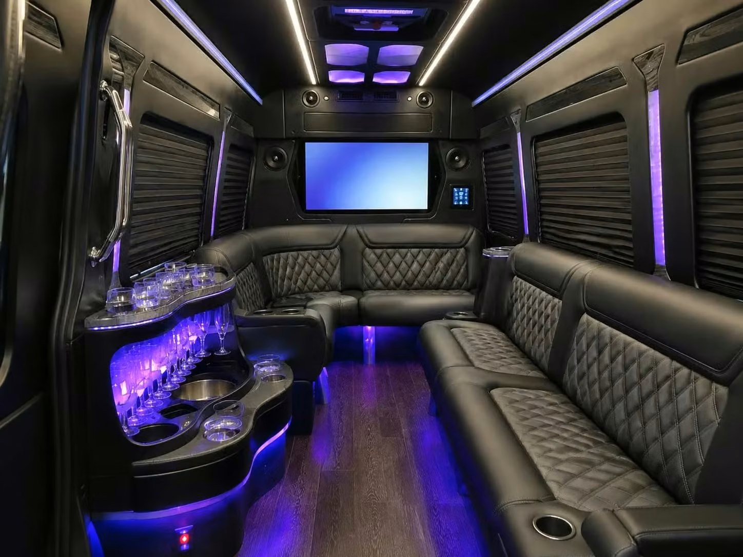 goleta party bus smart tvs